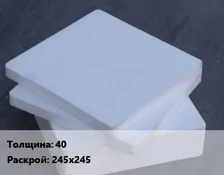 Капролон листовой 40 245х245